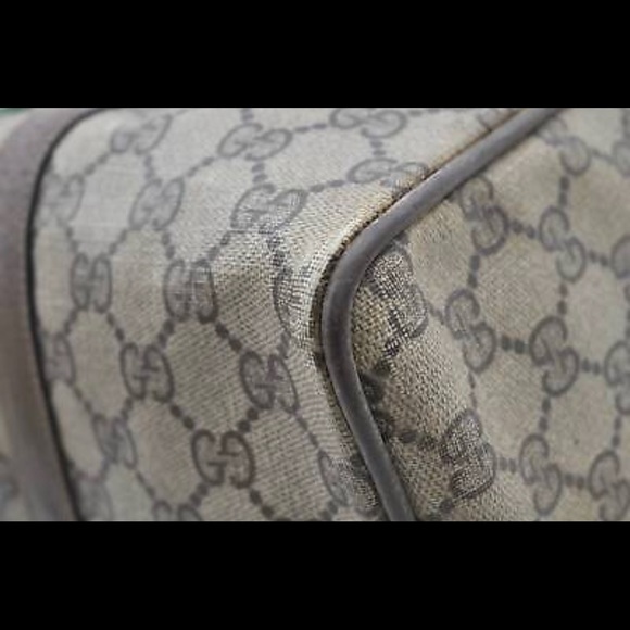 Gucci Boston Bag Web Sherry Line GG PVC - Picture 5 of 9